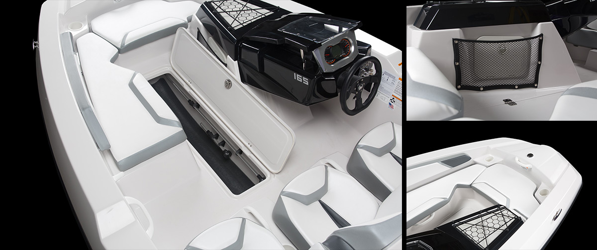 Scarab 165G Stauraum