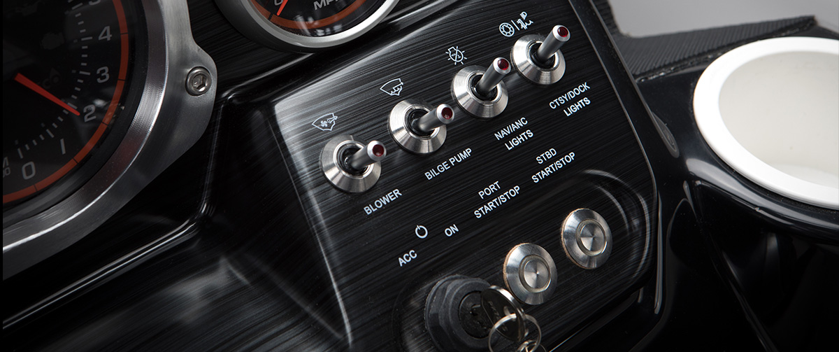 Scarab255G Tableau de bord